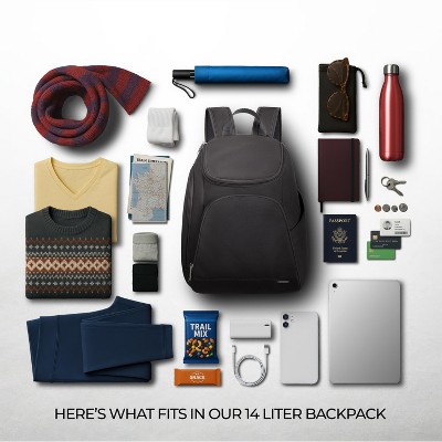 Travelon Anti-Theft Classic Backpack-Black — фото 6