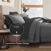 BAGOKIE 7 Pieces Bed in a Bag Comforter Set for All Season - 4 of 4