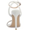 Journee Collection Womens Yevva Ankle Strap Stiletto Open Toe Pumps - 3 of 4