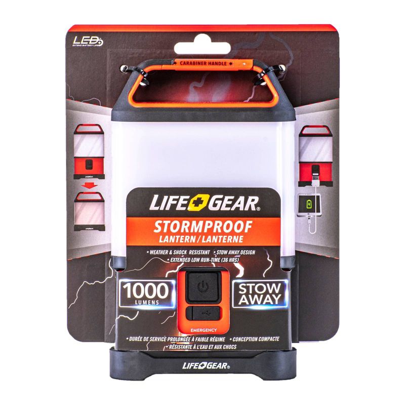 Life+Gear 1000 Lumens LED Stow-Away Collapsible Lantern, 1 of 10