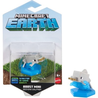 Minecraft Earth Boost Mini Dolphin With Fish Figure Target - a wolf or other roblox the wolf and the mansion youtube