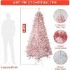 Artificial Christmas Tree with 250 Warm White Lights, Prelit Xmas Tree with 818 Trunks for Living Room, Office & Holiday Decor - 3 of 4