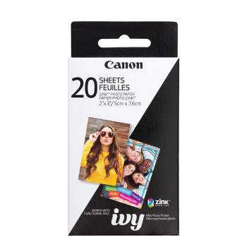 Canon ZINK Photo Paper Pack (20 Sheets) for the IVY Mini Photo Printer