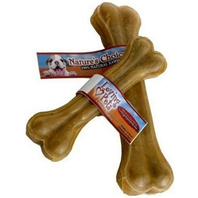 Loving Pets 8 Inch Nature's Choice Compressed Rawhide Bone