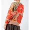 Women's Floral Sweater - Easel - 2 of 3