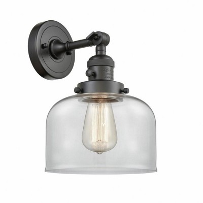 Bell - 1 Light Wall Sconce In Industrial Style-12 Inches Tall and 8 Inches Wide