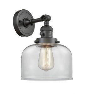Bell - 1 Light Wall Sconce In Industrial Style-12 Inches Tall and 8 Inches Wide - 1 of 1