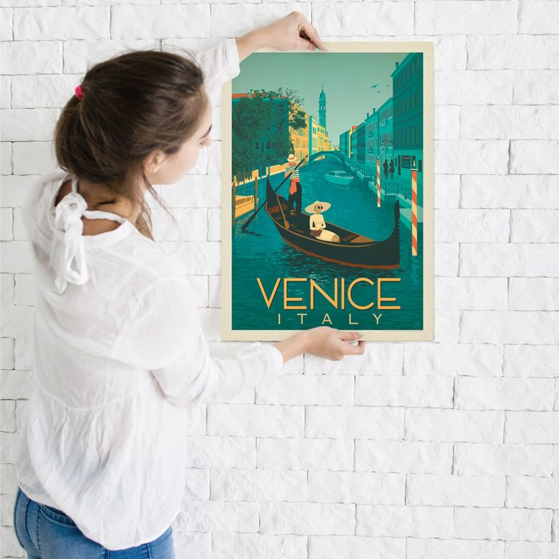 Americanflat Vintage Architecture Italy Venice2 By Anderson Design Group Poster, 3 of 7