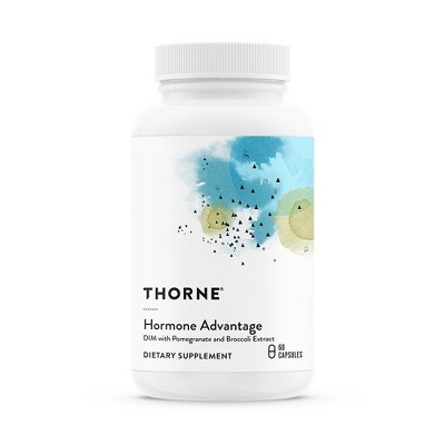 Thorne Hormone Advantage - (formerly DIM Advantage) Estrogen Metabolism Support & Hormone Balance for Men & Women - 60 Capsules