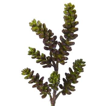 Nearly Natural 13-in Succulent Artificial Flower (Set of 12)