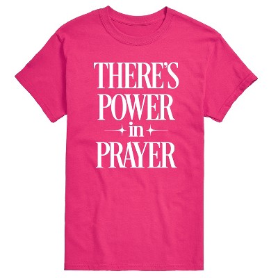 Men's - Instant Message - There's Power In Prayer Short Sleeve Graphic T-Shirt