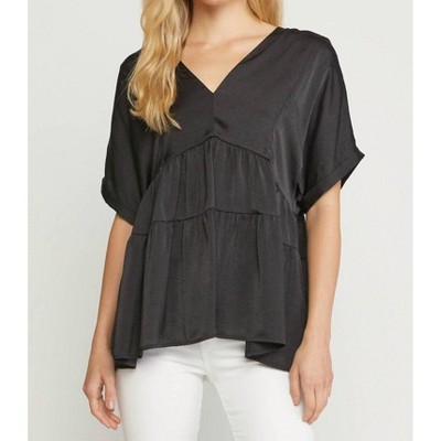 Women's Double V Tiered Top - entro