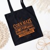 City Creek Prints Corn Maze Conqueror Canvas Tote Bag - 15x16 - Black - 2 of 2