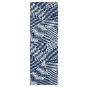 Washable Geometric Stripped Lines Print Area Rug for Living Room Bedroom, Indoor Modern Large Floor Carpet for Dining Room Home Office - 1 of 4
