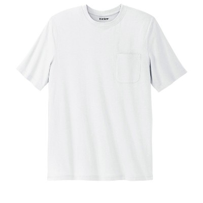 KingSize Shrink-Less Lightweight Pocket Crewneck T-Shirt