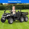 24V Electric Child Ride-On Dumper, 2-Seater 6-Wheel RC Vehicle, ASTM Approved Child Ride-On Toy Vehicle w/ Parental Controls & Music - 4 of 4