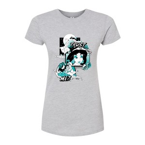 Women's - Disney Princess - Jasmine Pop Fitted Graphic T-Shirt - 1 of 3