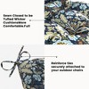 ARTPLAN Patio Bench Tufted Cushion with Tie,Outdoor Loveseat Cushion for Gliders,48x18 Inches,Floral - 4 of 4