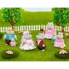 Li'l Woodzeez Pitterpotemus Hippo Family Small Figurines Wedding Set - image 2 of 4
