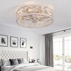 Bella Depot Flush Mount Ceiling Fan with Light - 2 of 4