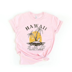 Simply Sage Market Women's Hawaii Tropical Paradise Short Sleeve Graphic Tee - 1 of 4