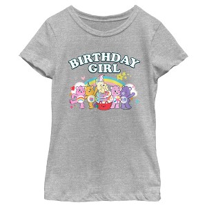 Girl's Care Bears Birthday Girl T-Shirt - 1 of 4