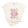 Simply Sage Market Patriotic Coquette Checkered Fruit Garment Dyed Tee - 2 of 4