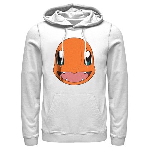 Men's Pokemon Charmander Smile Pull Over Hoodie - 1 of 4