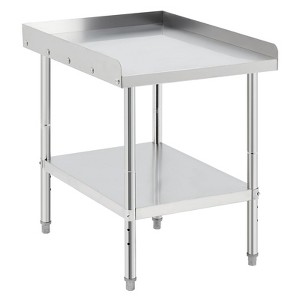 Stainless Steel Equipment Stand with Adjustable Undershelf, NSF Commercial Heavy Duty Work Table & Grill Stand Table for Home and Hotel Kitchen - 1 of 4