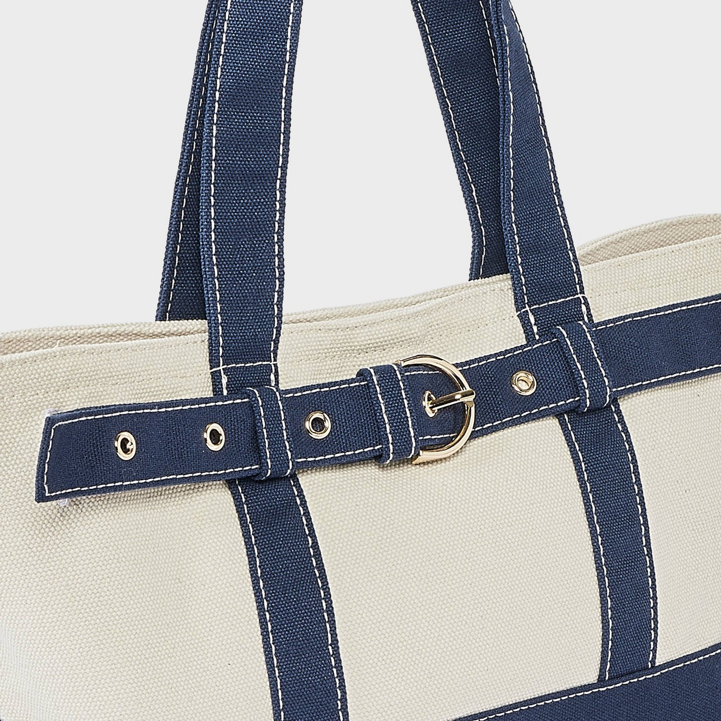Сумка Universal Thread Canvas Mini Belted, цвет: Синий — фото 5