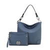 MKF Collection Viviana Vegan Leather Hobo Bag with Matching Wristlet by Mia K - 2 of 4