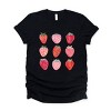 Simply Sage Market Strawberry Watercolor Chart Short Sleeve Tee - 2 of 4