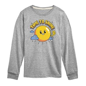 Boys' - Instant Message - Kids Long Sleeve Tee Long Sleeve Graphic T-Shirt - 1 of 4