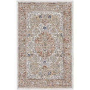 Nourison Series 4 Medallion Indoor Rug Ivory/Multi 2' x 3' - 1 of 4