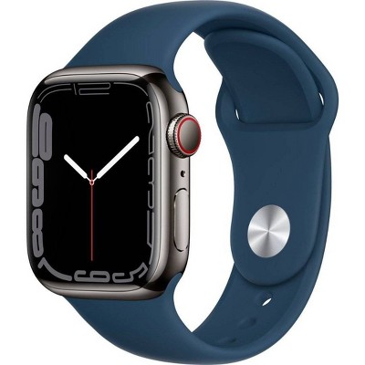 Refurbished Apple Watch Series 7 Gps+cellular, 41mm Graphite Ss 