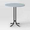 28" Etched Round Bistro Patio Table, Outdoor Furniture - Off-White - Opalhouse™ designed with Jungalow™ - image 3 of 4