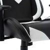 Kumasinova Adjustable Ergonomics Gaming Chair,360°Swivel Office Chairs with Head&Lumbar Pillow,90-150°Reclining Chair for Office&Home,250lbs Max,White - 4 of 4