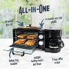 Nostalgia 3-in-1 Retro Breakfast Station - Includes 5 Cup Coffee Maker, Non-Stick Ceramic Griddle, and 4-Slice Toaster Oven - 4 of 4