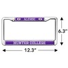 Hunter College Alumni Full Size Standard License Plate Metal Frame - 4 of 4