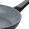 Oster Bastone 10 Inch Aluminum Nonstick Frying Pan in Speckled Gray - image 3 of 4