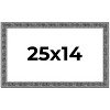 PosterPalooza | Distressed Black Picture Frame - UV Acrylic, Backing Board, Hanging Hardware Included - 2 of 4