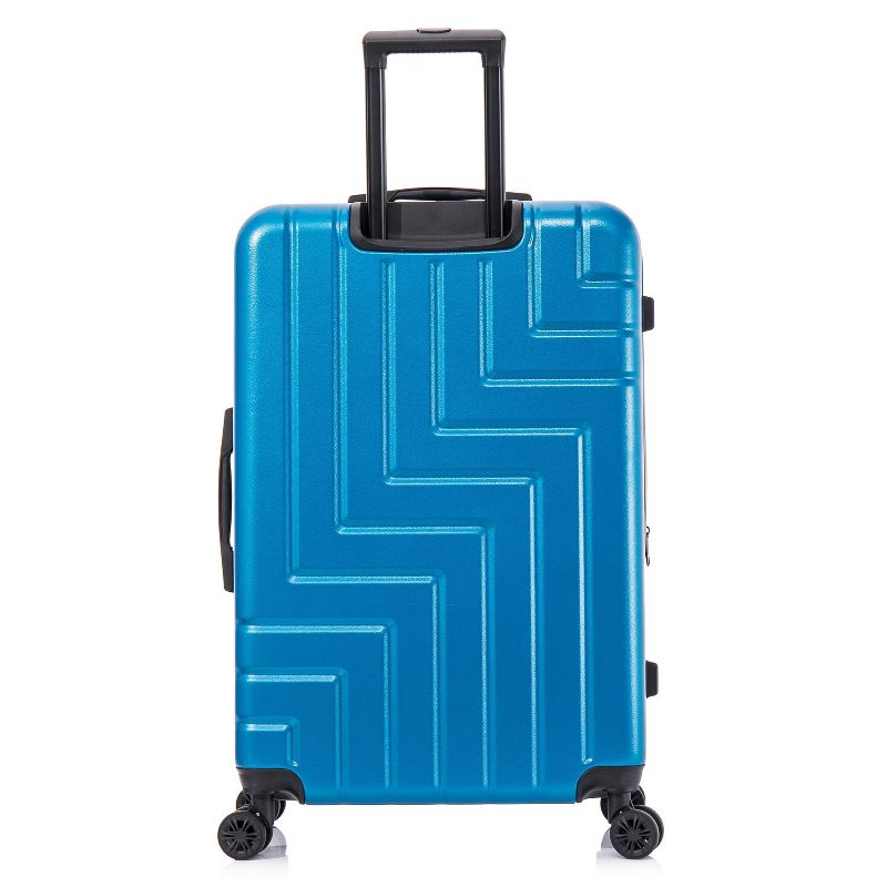 DUKAP Zahav Lightweight Hardside Large Checked Spinner Suitcase - Teal, 6 of 19