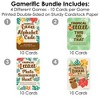 Big Dot of Happiness Tropical Luau - 4 Hawaiian Beach Party Games - 10 Cards Each - Gamerific Bundle - 3 of 4