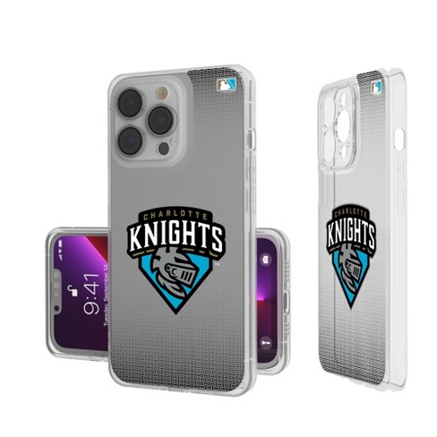 Keyscaper Charlotte Knights Linen Clear Phone Case For Iphone 15