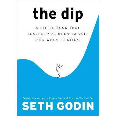 The Dip - by  Seth Godin (Hardcover)