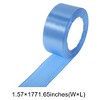 Unique Bargains Ribbons for Crafts Wide Satin Grosgrain for Wreaths & Crafts Polyester 866.14"x1.57" 1 Pc - 3 of 4