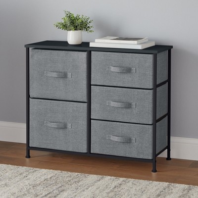 BrylaneHome 5-Drawer Eve Storage Dresser