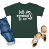 The Juniper Shop Talk Football To Me Ball Toddler Short Sleeve Tee - 3 of 4