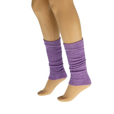 Retro-Inspired Cotton Leg Warmers for Women Soft, Stretchy, 20” Long Knit Warmers 1 Pair