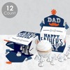 Big Dot of Happiness Happy Father's Day - Treat Box Party Favors - We Love Dad Party Goodie Gable Boxes - Set of 12 - 4 of 4